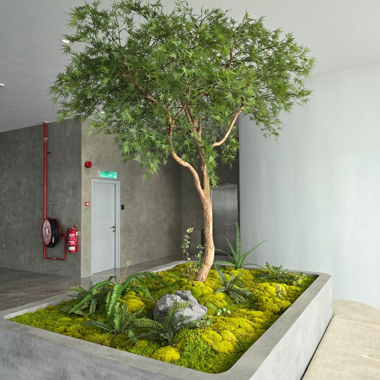 Artificial Trees commercial installation