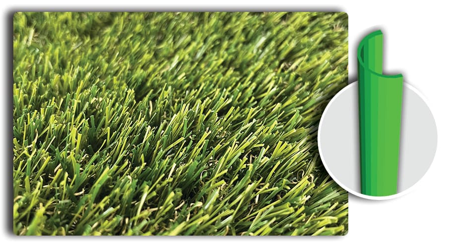 Natural C30 Plus artificial grass profile